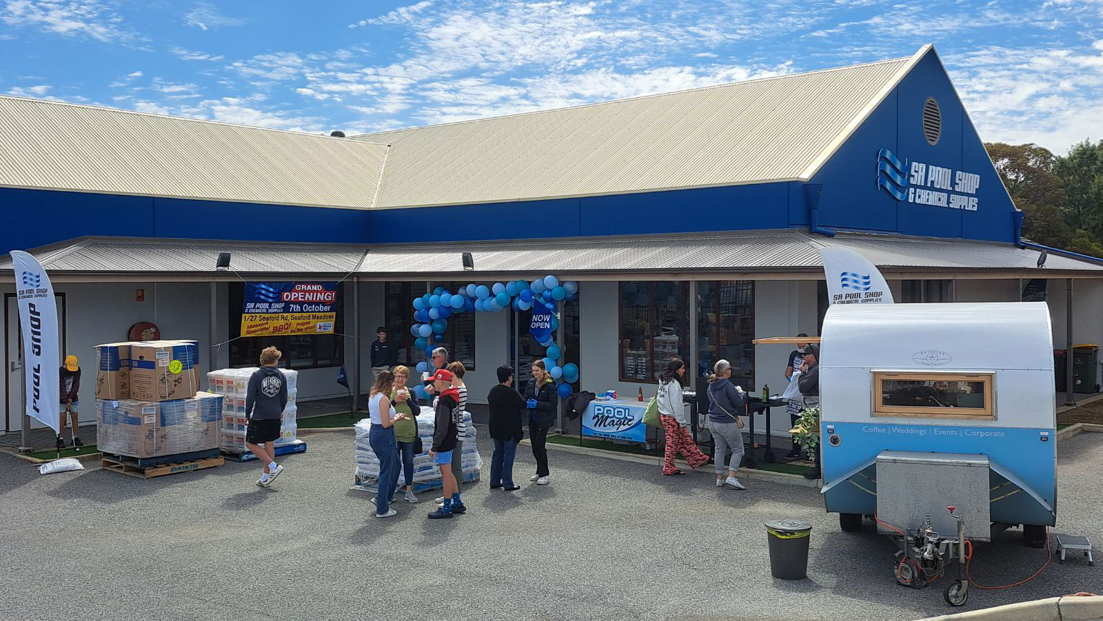 SA Pool Shop and Chemical Supplies Grand Opening Day